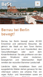 Mobile Screenshot of best-bernau.de